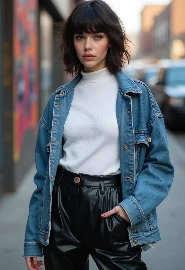 20 Adorable Short Fluffy Hairstyle Ideas That Will Make You Want to Chop It All Off! - 6. Fluffy Bangs with Shaggy Length