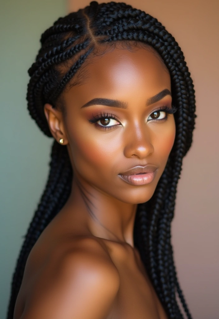 25 Cornrow Braids Styles That Will Instantly Elevate Your Look - 25. Cornrow Side Braid