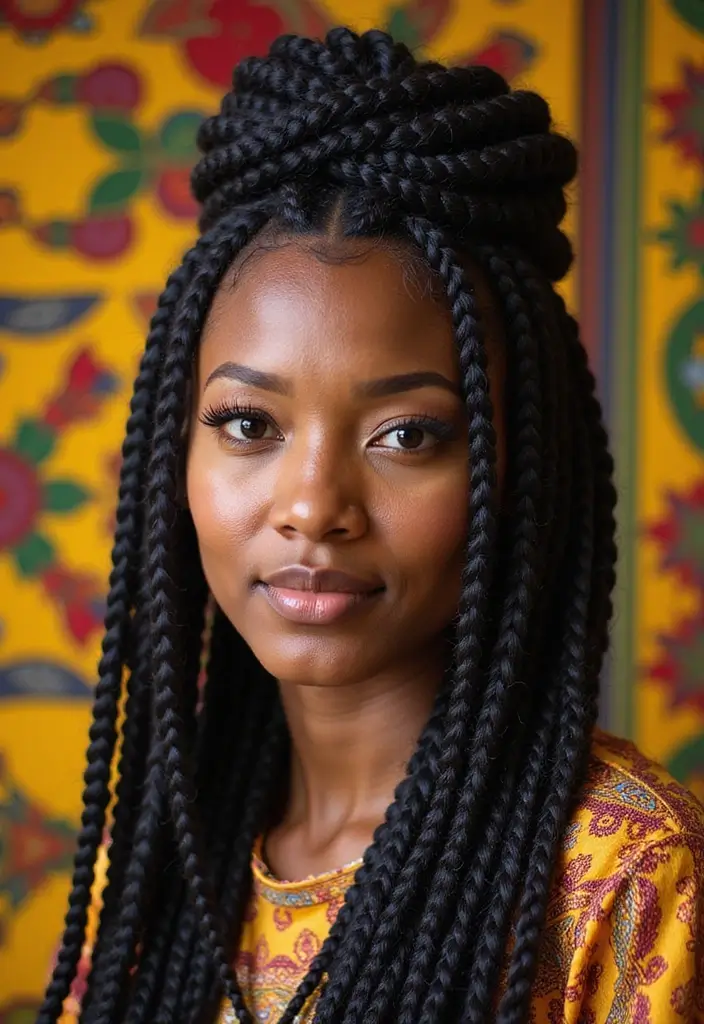 25 Cornrow Braids Styles That Will Instantly Elevate Your Look - 9. Ghana Braids