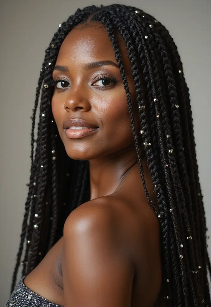 Trending Now: 35 Goddess Braids Styles Everyone’s Obsessed With - 1. Classic Goddess Braids