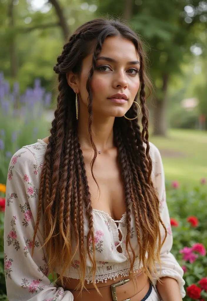 Trending Now: 35 Goddess Braids Styles Everyone’s Obsessed With - 14. Layered Goddess Braids