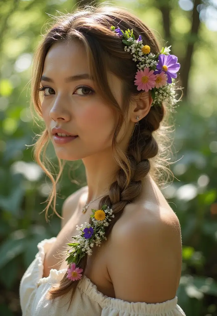 Trending Now: 35 Goddess Braids Styles Everyone’s Obsessed With - 27. Ethereal Goddess Braids