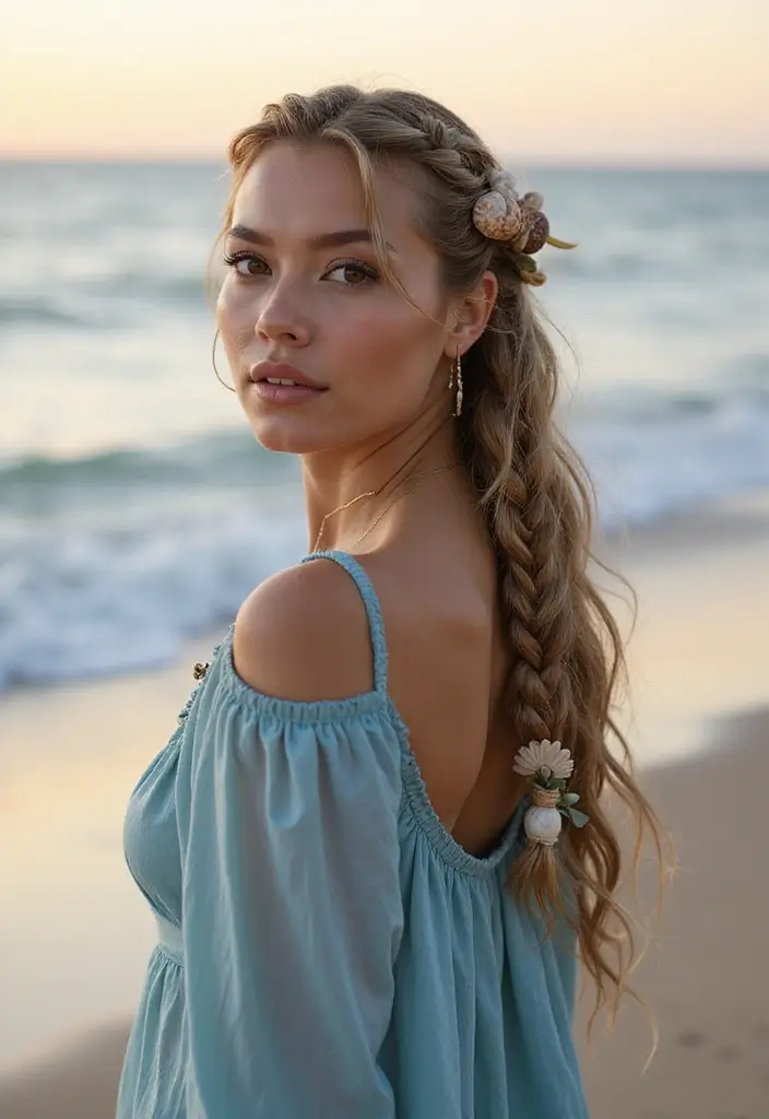 Trending Now: 35 Goddess Braids Styles Everyone’s Obsessed With - 35. Nautical Goddess Braids