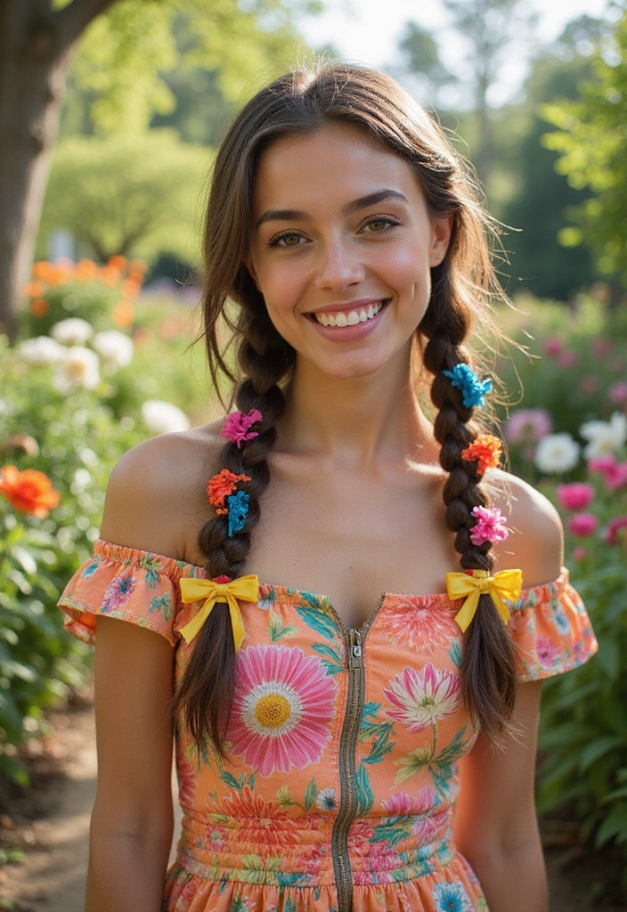 Trending Now: 35 Goddess Braids Styles Everyone’s Obsessed With - 36. Whimsical Goddess Braids