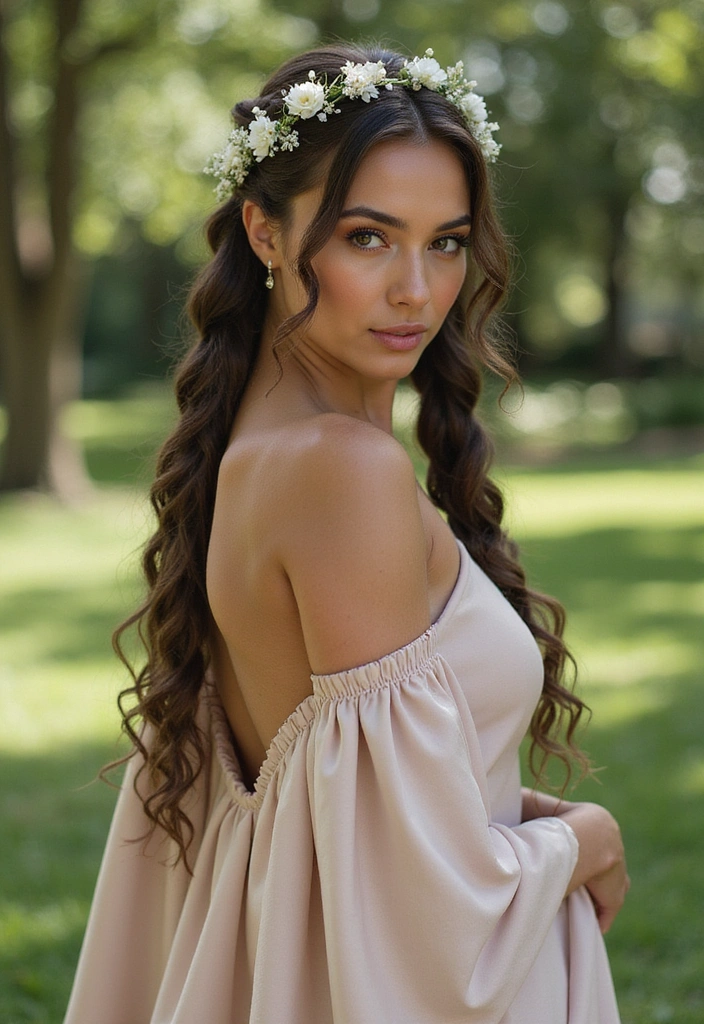 Trending Now: 35 Goddess Braids Styles Everyone’s Obsessed With - 38. Elegant Twisted Crown Goddess Braids