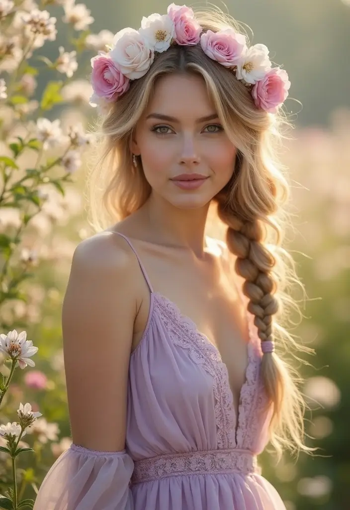 Trending Now: 35 Goddess Braids Styles Everyone’s Obsessed With - 5. Side-swept Goddess Braids