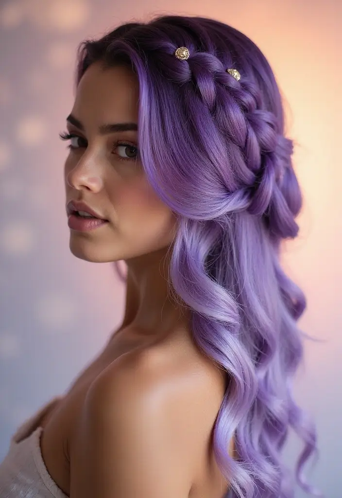 Trending Now: 35 Goddess Braids Styles Everyone’s Obsessed With - 8. Ombre Goddess Braids